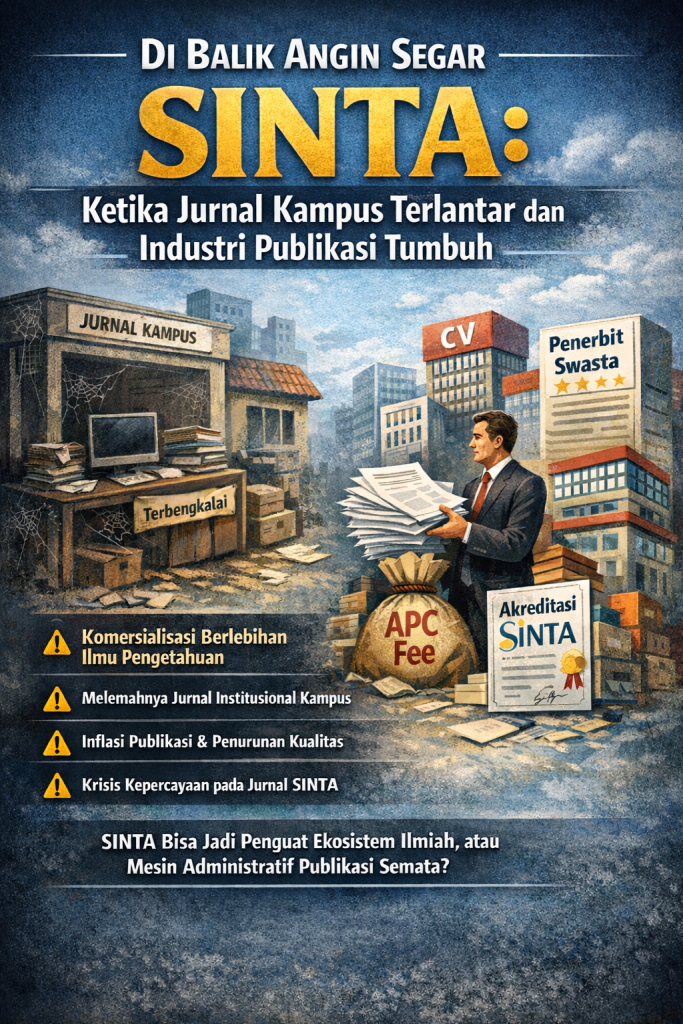Di Balik Angin Segar SINTA: Ketika Jurnal Kampus Terlantar dan Industri Publikasi Tumbuh